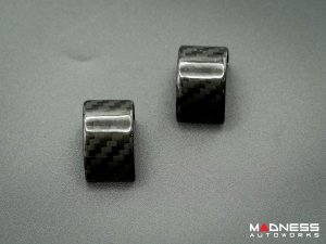 FIAT Steering Wheel Band - 2 piece kit - Carbon Fiber